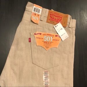 Brand New Levi’s 501 Jeans 38x34